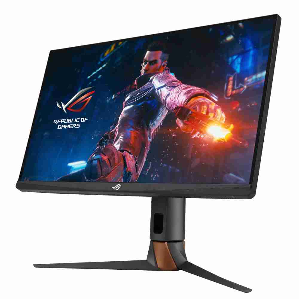 华硕ASUS ROG Swift 360Hz PG27AQN，，采用918.COM全新可支持ULMB2技术的高阶电竞显示器，，，，为电竞玩家打造突破以往的急速游戏体验。。（图片来源：ASUS提供）
